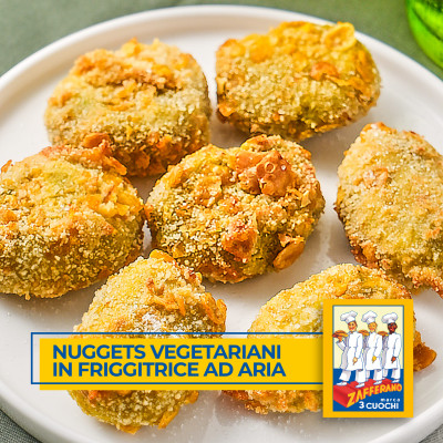 Nuggets di ceci e zafferano 